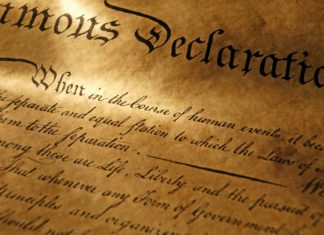 A Declaration of Independence and Constitution